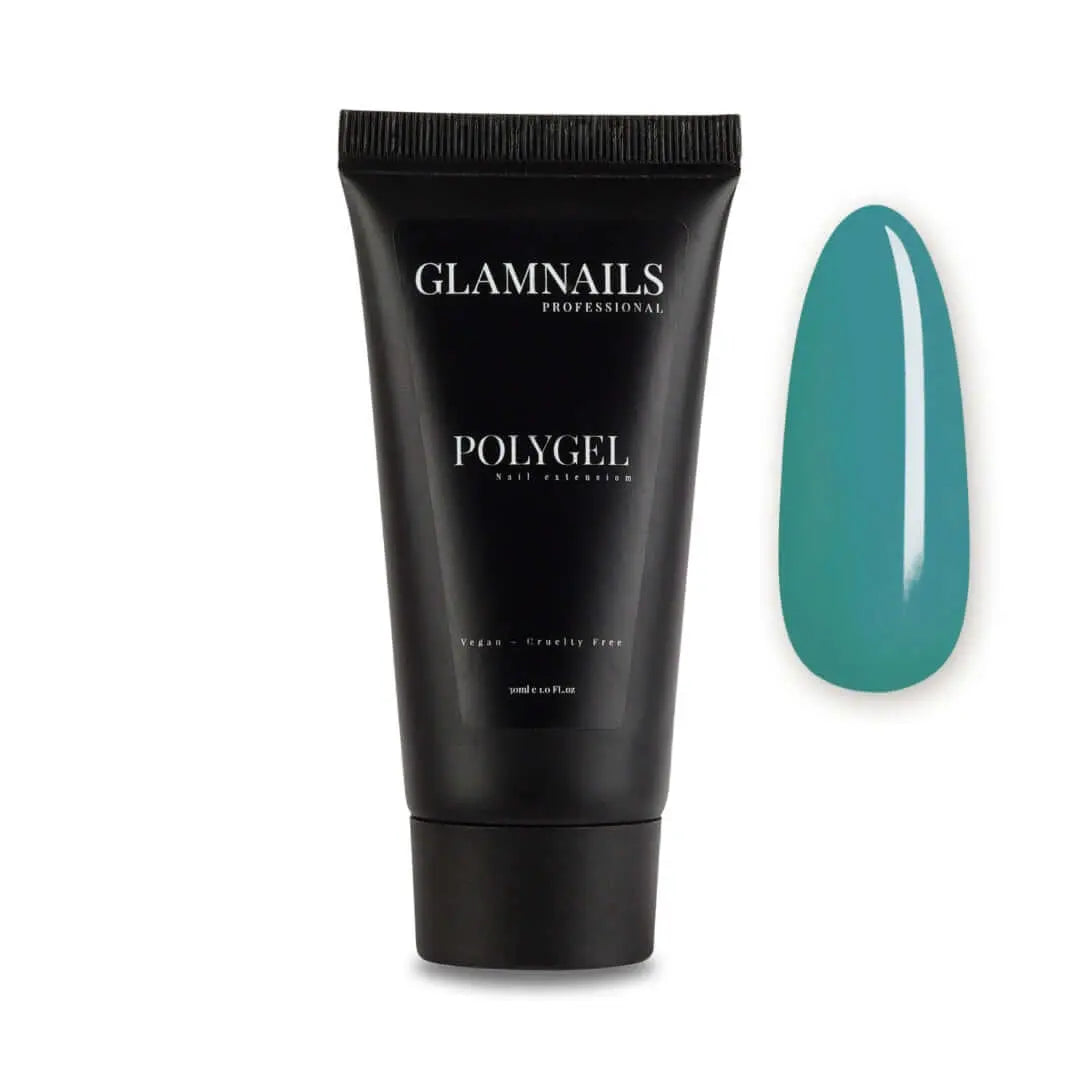 Glamnailsprofessional Polygel Polygel Teal Marine