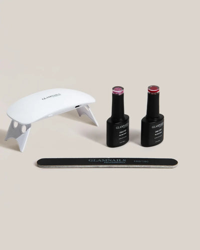 Glamnailsprofessional Health & beauty > Nail care > Nail gel 3-in-1 One Step Gellak Basic Starter Set | 1+1 Free Colors