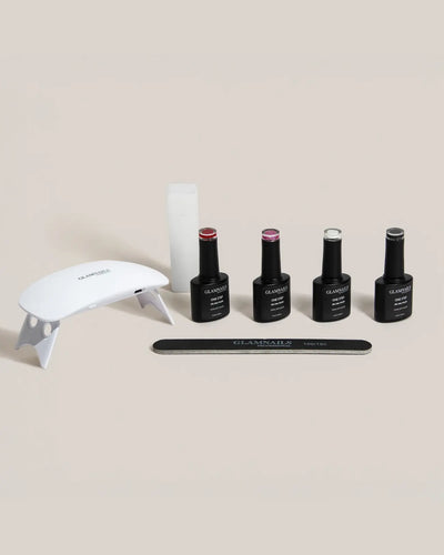 Glamnailsprofessional Health & beauty > Nail care > Nail gel 3-in-1 One Step Gellak Premium Starter Set | 2+2 Free Colors