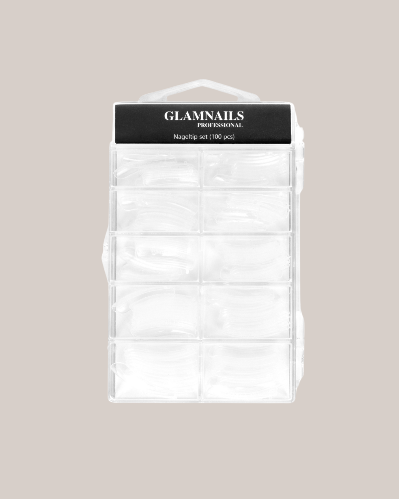 Glamnailsprofessional Gezondheid & beauty > Nagelverzorging > Nageltools Nageltip Set (100 stuks)