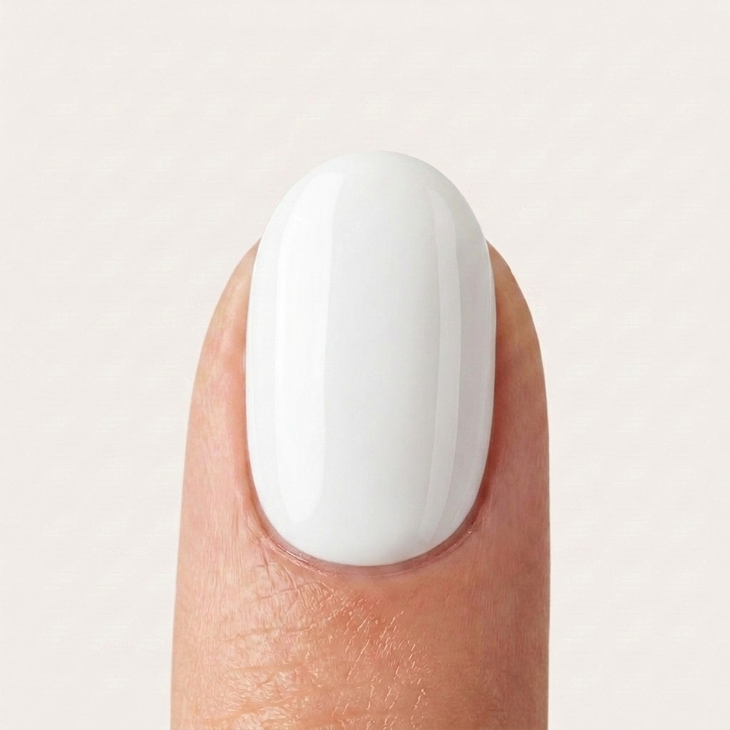 Polygel White Daisy Glamnailsprofessional 